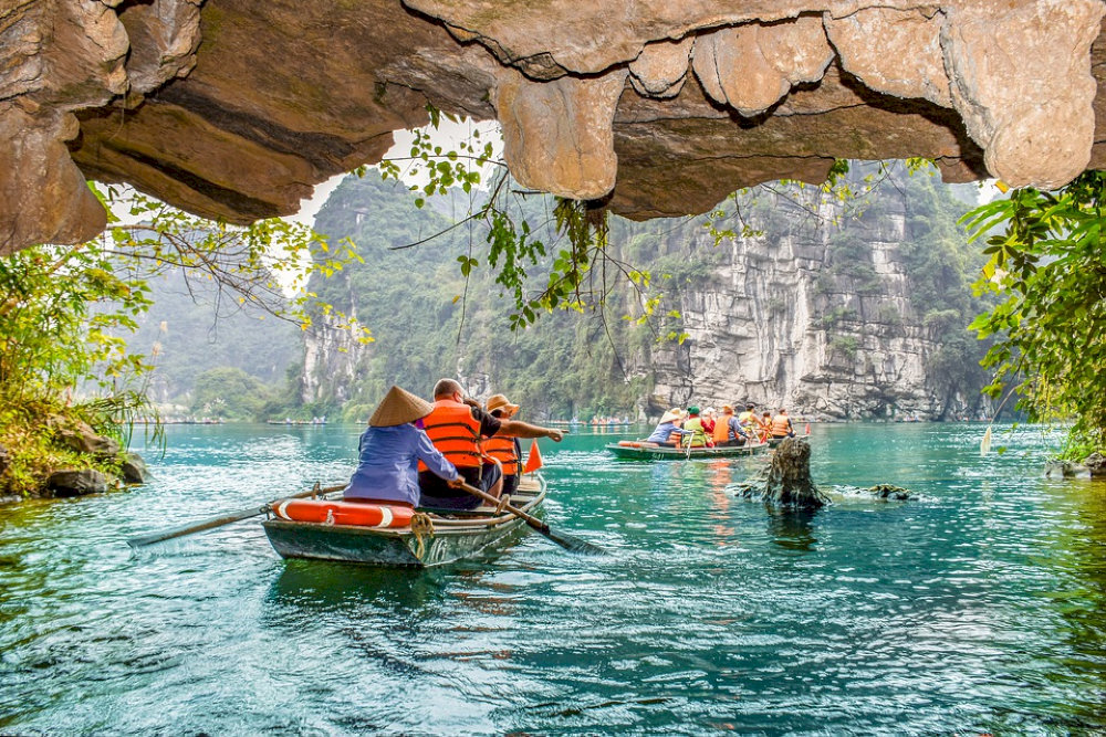 The caves in Trang An are often associated with ancient legends that have been passed down through generations 